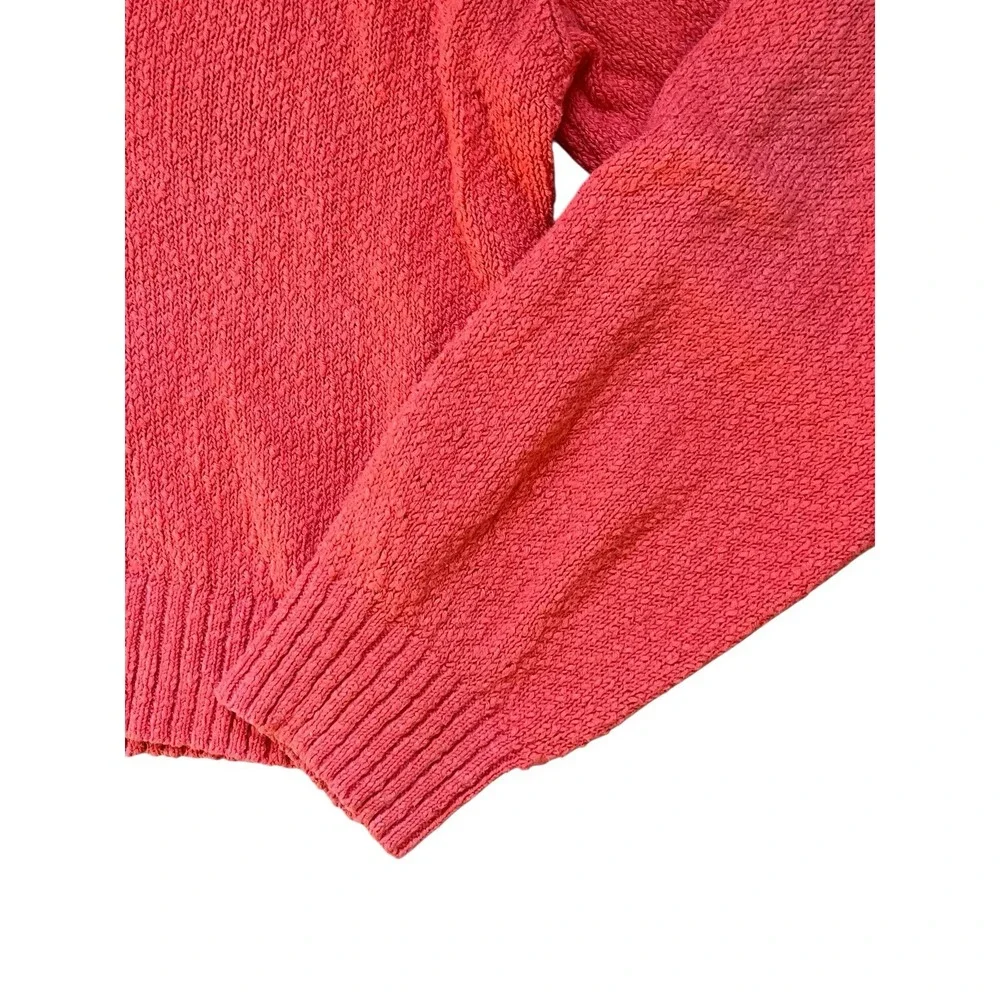 Anthropologie x‎ MAEVE V-neck Polo Sweater Large Preppy Boho - Picture 3 of 8